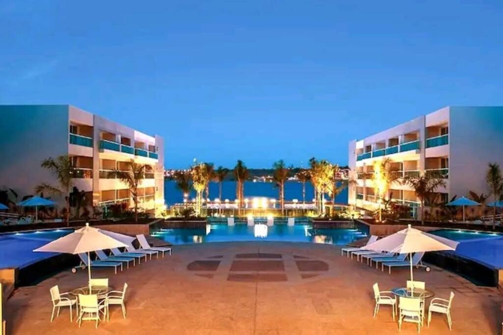 Flat De Luxo Em Um Resort! 브라질리아 외부 사진